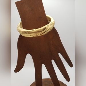 Signed Givenchy Gold Tone Bracelet